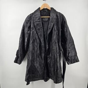 Maxam Brand Top Grain Lambskin Leather Jacket Vintage Mobwife